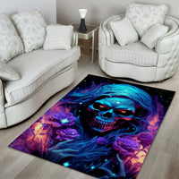 Flame Skull Area Rug Its Not How Crazy I Am But How Much I enjoy It That Makes Me Dangeous - Wonder Print Shop