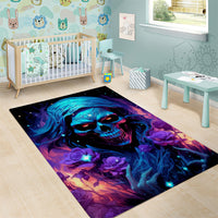Flame Skull Area Rug Its Not How Crazy I Am But How Much I enjoy It That Makes Me Dangeous - Wonder Print Shop