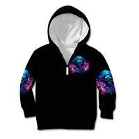 Flame Skull Kid Hoodie Its Not How Crazy I Am But How Much I enjoy It That Makes Me Dangeous - Wonder Print Shop