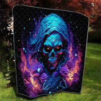 Flame Skull Quilt Its Not How Crazy I Am But How Much I enjoy It That Makes Me Dangeous - Wonder Print Shop