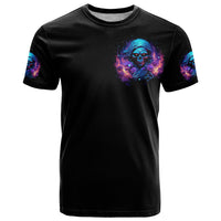 Flame Skull T Shirt Its Not How Crazy I Am But How Much I enjoy It That Makes Me Dangeous - Wonder Print Shop