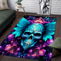 Fairy Skull Area Rug In My Next Life I Want To Be The Karme Fairy - Wonder Print Shop