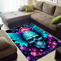 Fairy Skull Area Rug In My Next Life I Want To Be The Karme Fairy - Wonder Print Shop