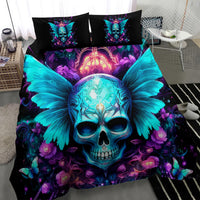 Fairy Skull Bedding Set In My Next Life I Want To Be The Karme Fairy - Wonder Print Shop