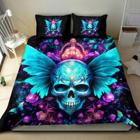 Fairy Skull Bedding Set In My Next Life I Want To Be The Karme Fairy - Wonder Print Shop