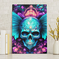 Fairy Skull Canvas Wall Art In My Next Life I Want To Be The Karme Fairy - Wonder Print Shop