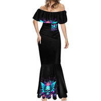 Fairy Skull Mermaid Dress In My Next Life I Want To Be The Karme Fairy - Wonder Print Shop