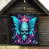 Fairy Skull Quilt In My Next Life I Want To Be The Karme Fairy - Wonder Print Shop