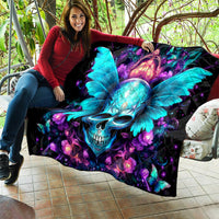 Fairy Skull Quilt In My Next Life I Want To Be The Karme Fairy - Wonder Print Shop