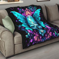 Fairy Skull Quilt In My Next Life I Want To Be The Karme Fairy - Wonder Print Shop