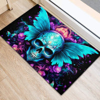 Fairy Skull Rubber Doormat In My Next Life I Want To Be The Karme Fairy - Wonder Print Shop
