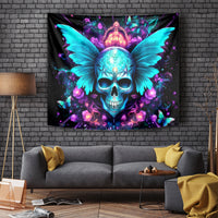 Fairy Skull Tapestry In My Next Life I Want To Be The Karme Fairy - Wonder Print Shop