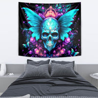 Fairy Skull Tapestry In My Next Life I Want To Be The Karme Fairy - Wonder Print Shop