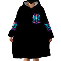 Fairy Skull Wearable Blanket Hoodie In My Next Life I Want To Be The Karme Fairy - Wonder Print Shop