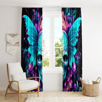 Fairy Skull Window Curtain In My Next Life I Want To Be The Karme Fairy - Wonder Print Shop