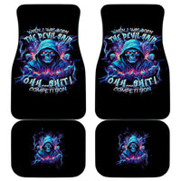 Reaper Skull Car Mats When I Was Born The Devil Said Oh Shit Competition - Wonder Print Shop