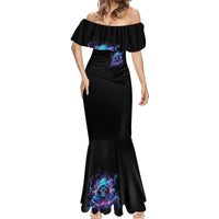 Reaper Skull Mermaid Dress When I Was Born The Devil Said Oh Shit Competition - Wonder Print Shop