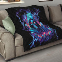 Reaper Skull Quilt When I Was Born The Devil Said Oh Shit Competition - Wonder Print Shop