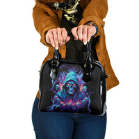Reaper Skull Shoulder Handbag When I Was Born The Devil Said Oh Shit Competition