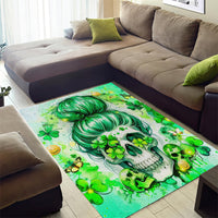 Irish Skull Area Rug Oho Lucky Mama - Wonder Print Shop