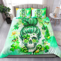 Irish Skull Bedding Set Oho Lucky Mama - Wonder Print Shop