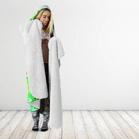 Irish Skull Hooded Blanket Oho Lucky Mama