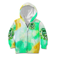 Irish Skull Kid Hoodie Oho Lucky Mama - Wonder Print Shop