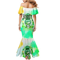 Irish Skull Mermaid Dress Oho Lucky Mama - Wonder Print Shop