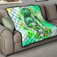 Irish Skull Quilt Oho Lucky Mama - Wonder Print Shop