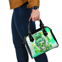 Irish Skull Shoulder Handbag Oho Lucky Mama