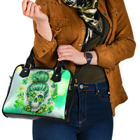 Irish Skull Shoulder Handbag Oho Lucky Mama