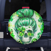 Irish Skull Spare Tire Cover Oho Lucky Mama - Wonder Print Shop