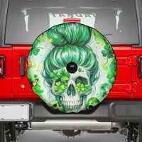 Irish Skull Spare Tire Cover Oho Lucky Mama - Wonder Print Shop