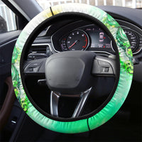 Irish Skull Steering Wheel Cover Oho Lucky Mama - Wonder Print Shop