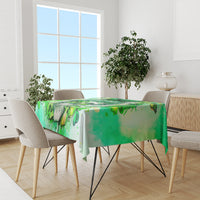 Irish Skull Tablecloth Oho Lucky Mama - Wonder Print Shop