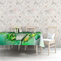 Irish Skull Tablecloth Oho Lucky Mama - Wonder Print Shop
