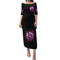 Witch Skull Family Matching Puletasi and Hawaiian Shirt They Whispered To Her You Cannot Withstand The Storm - Wonder Print Shop