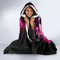Witch Skull Hooded Blanket They Whispered To Her You Cannot Withstand The Storm