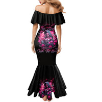 Witch Skull Mermaid Dress They Whispered To Her You Cannot Withstand The Storm - Wonder Print Shop