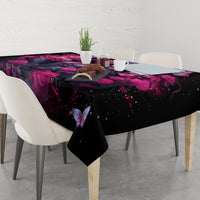 Witch Skull Tablecloth They Whispered To Her You Cannot Withstand The Storm - Wonder Print Shop