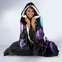 Reaper Skull Hooded Blanket Don't Try To Figure Me Out