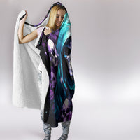 Reaper Skull Hooded Blanket Don't Try To Figure Me Out