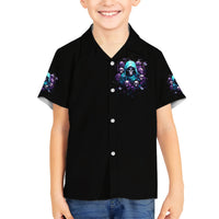 Reaper Skull Kid Hawaiian Shirt Don't Try To Figure Me Out - Wonder Print Shop