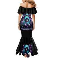 Reaper Skull Mermaid Dress Don't Try To Figure Me Out - Wonder Print Shop