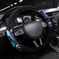 Reaper Skull Steering Wheel Cover Don't Try To Figure Me Out - Wonder Print Shop