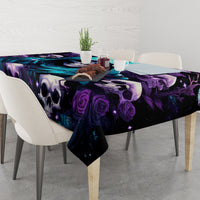 Reaper Skull Tablecloth Don't Try To Figure Me Out - Wonder Print Shop
