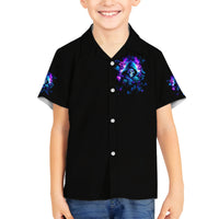 Rose Skull Family Matching Off Shoulder Long Sleeve Dress and Hawaiian Shirt If My Mouth Doesn't Say It - Wonder Print Shop