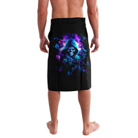 Rose Skull Lavalava If My Mouth Doesn't Say It - Wonder Print Shop