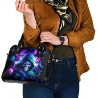 Rose Skull Shoulder Handbag If My Mouth Doesn't Say It
