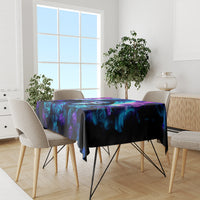 Rose Skull Tablecloth If My Mouth Doesn't Say It - Wonder Print Shop